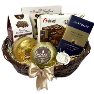 Cos cadou pentru femei  Gold Gift